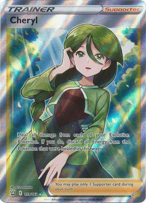 FULL ART Cheryl - 159/163 - Ultra Rare - Battle Styles-Cherry Collectables