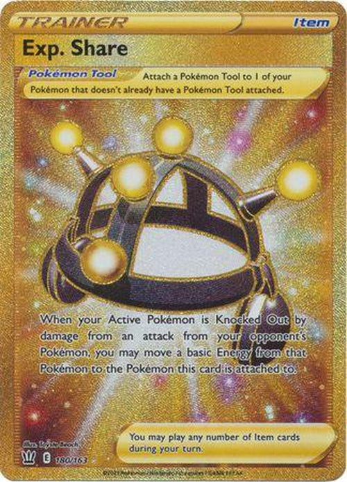 Exp. Share - 180/163 - Secret Rare - Battle Styles-Cherry Collectables