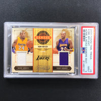 2009-10 Timeless Treasures Kobe Bryant Home And Road Gamer Dual Jersey 44/50 Psa 9