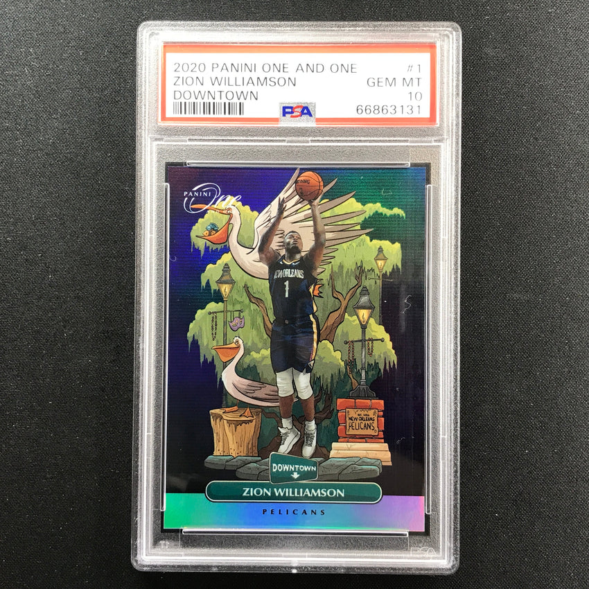 2020-21 One And One Zion Williamson Downtown Ssp No 1 PSA 10 131