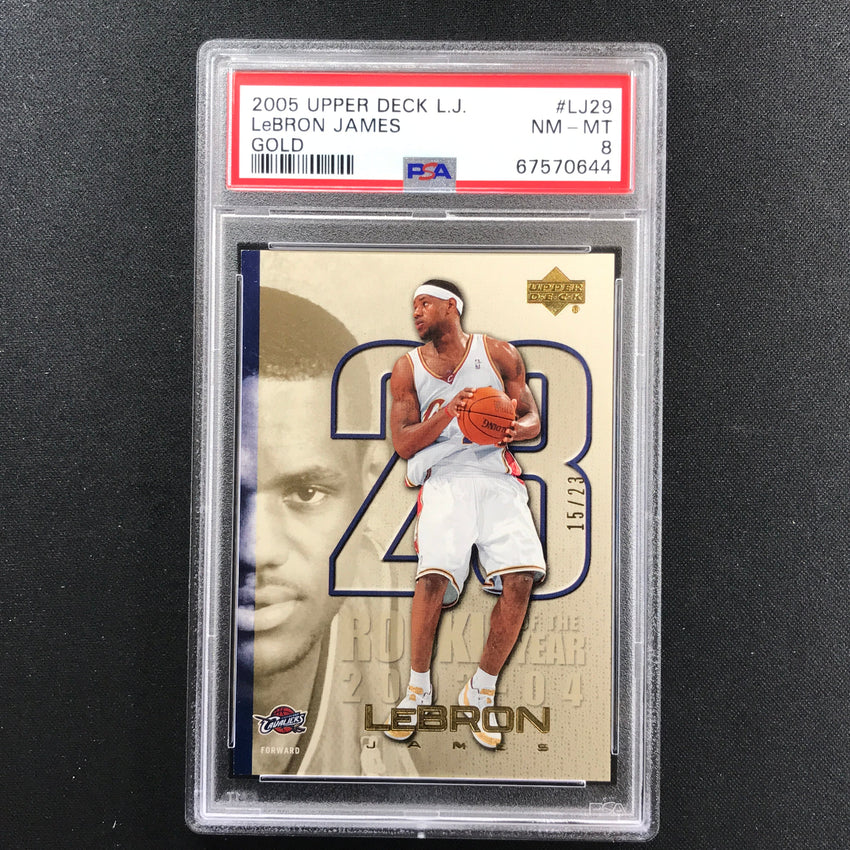 2005 upper deck lebron james
