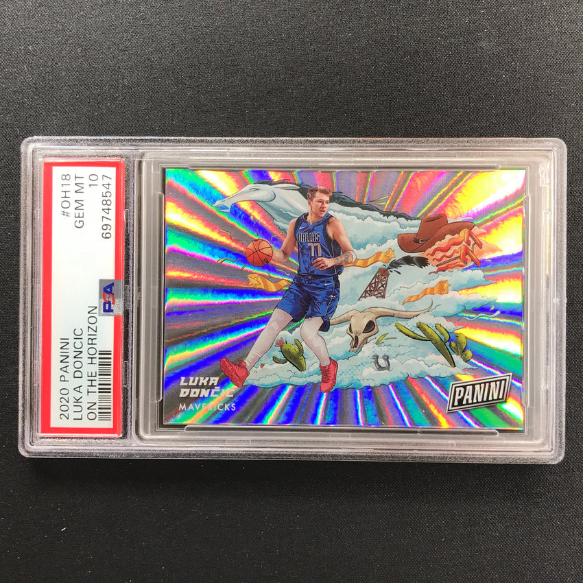 2020-21 Panini Luka Doncic On The Horizon Sp No 18 PSA 10 547 Pop 5