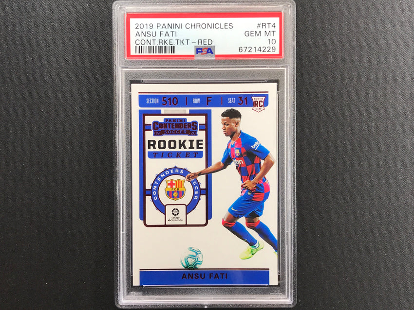 2019 Panini Chronicles 久保建英 RC PSA10