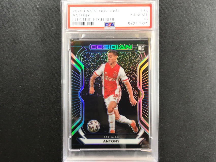 2020-21 Obsidian Antony Rookie Electric Etch Blue 25/30 PSA 10 024