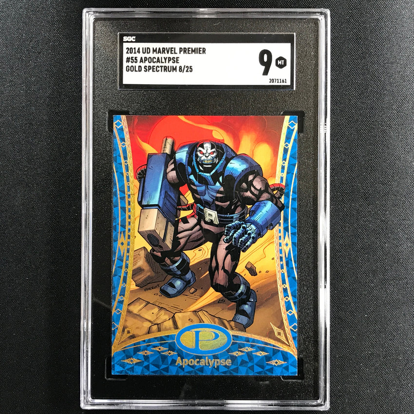 2014 Marvel Premier Apocalypse Gold Spectrum 8/25 SGC 9