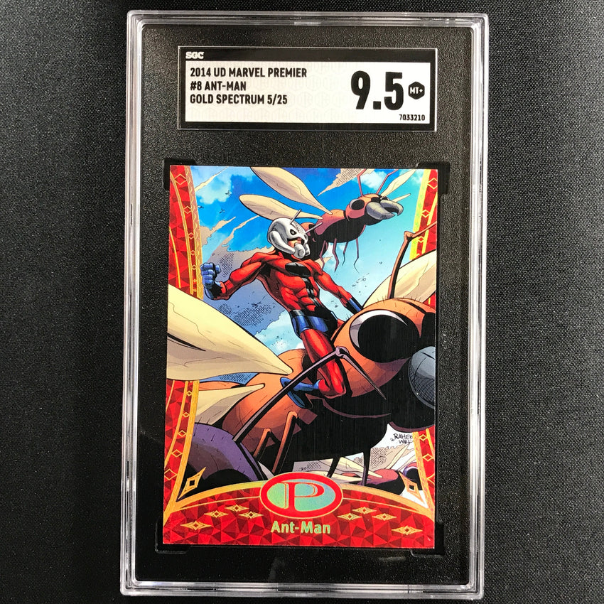 2014 Marvel Premier Ant-man Gold Spectrum 5/25 SGC 9.5