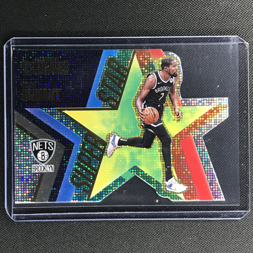 2020-21 Contenders KEVIN DURANT Superstar Die Cut #6