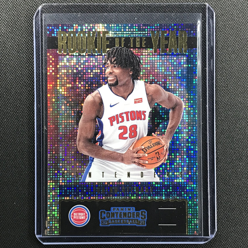 2020-21 Contenders ISAIAH STEWART Rookie of the Year Contender #16