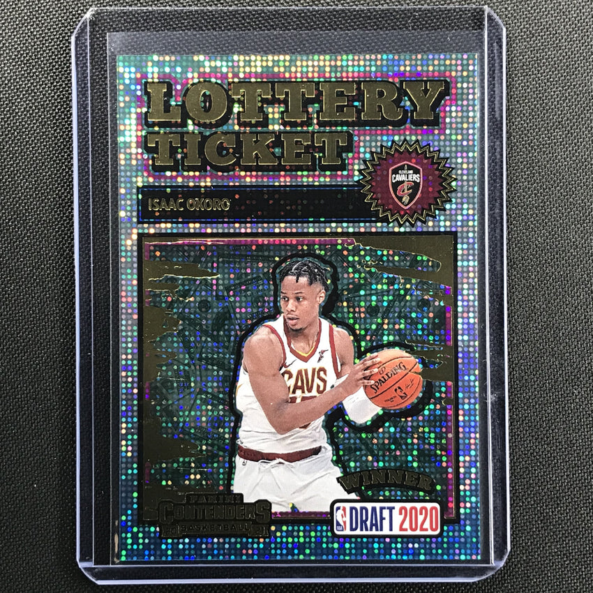 2020-21 Contenders Isaac Okoro Rookie Lottery Ticket Game Night No 2