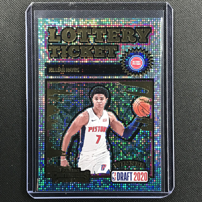 2020-21 Contenders KILLIAN HAYES Rookie Lottery Ticket Game Night #8
