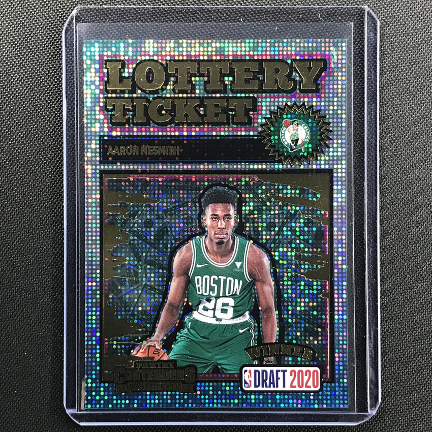 2020-21 Contenders Aaron Nesmith Rookie Lottery Ticket Game Night No 7
