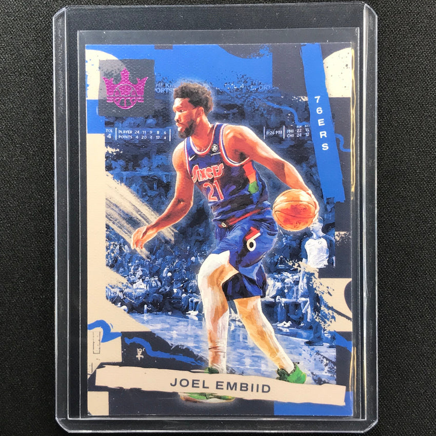 2021-22 Court Kings Joel Embiid Pink 72/99