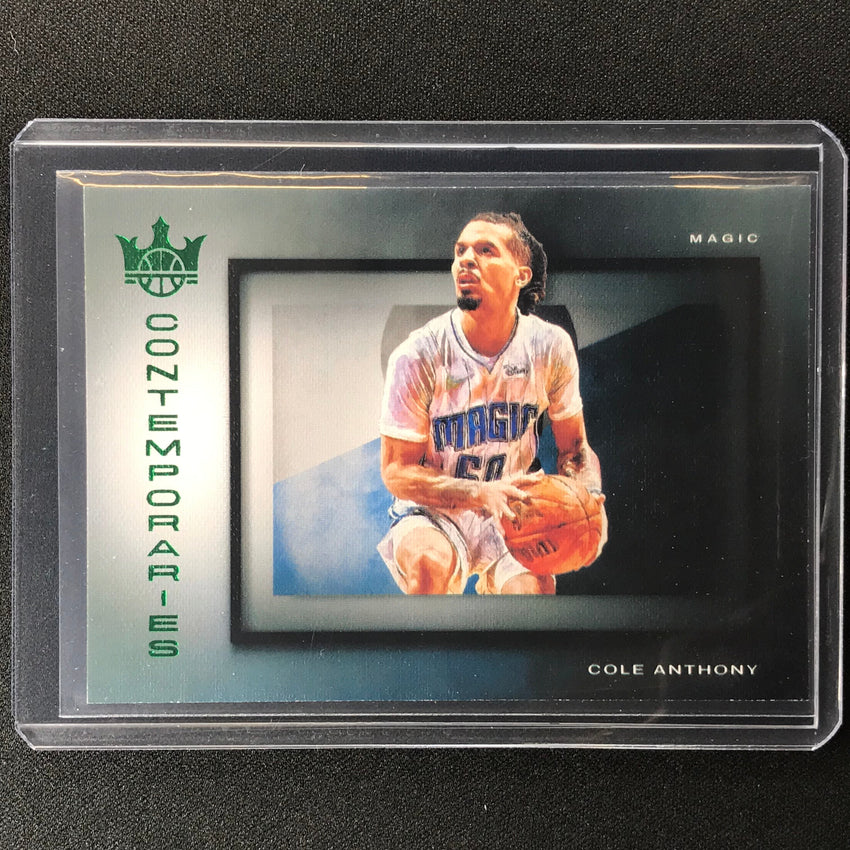 2021-22 Court Kings Cole Anthony Contemporaries Jade 16/25