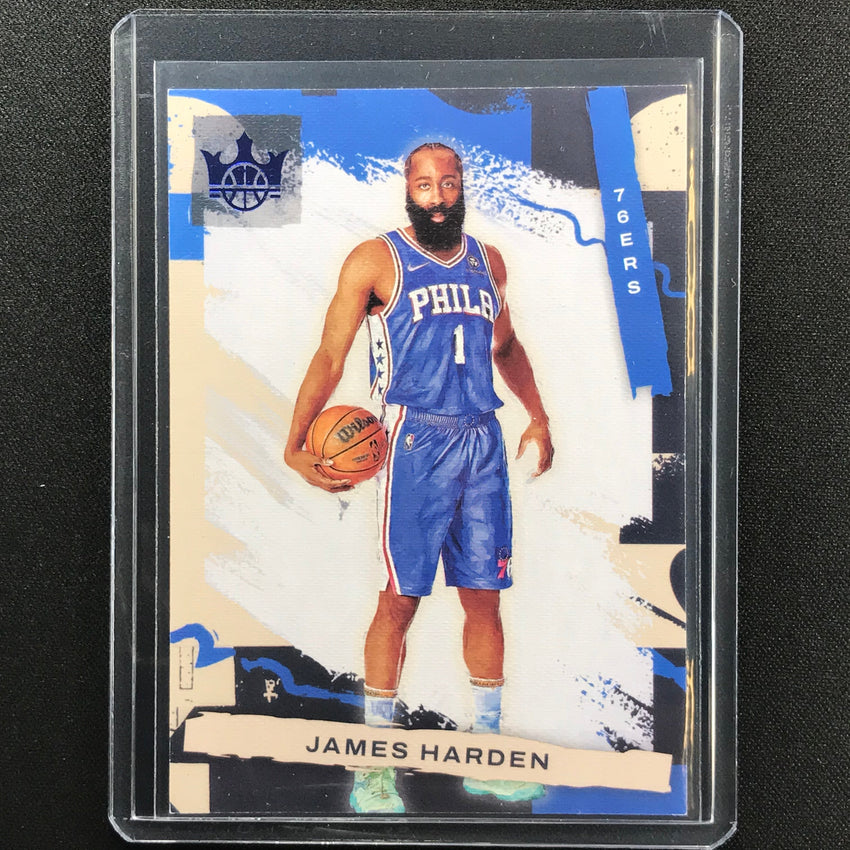 2021-22 Court Kings James Harden Sapphire 14/25
