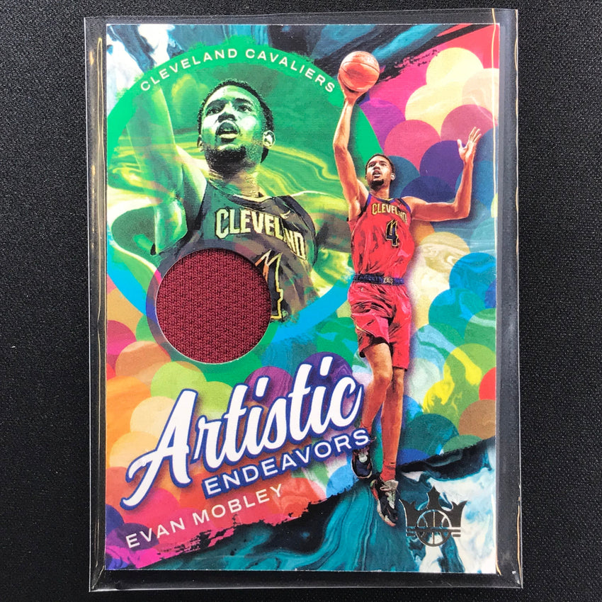 2021-22 Court Kings EVAN MOBLEY Artistic Endeavors Jersey #EVM