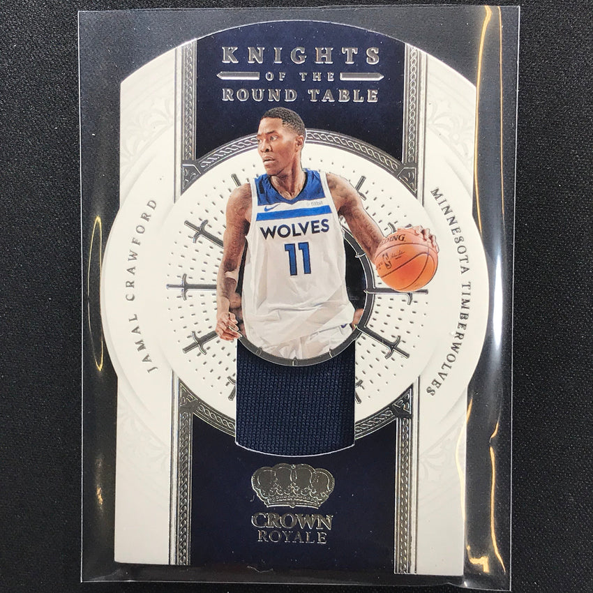 2021-22 Crown Royale JAMAL CRAWFORD Knights of the Round Table Jersey #JCF