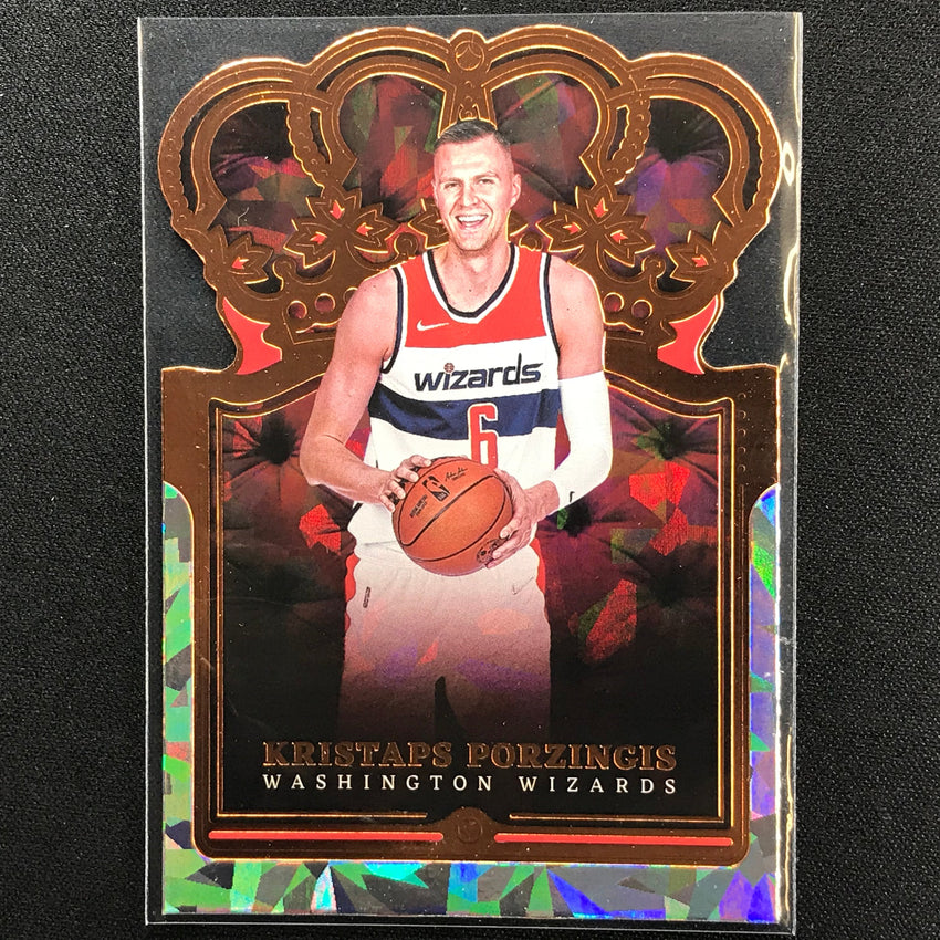 2021-22 Crown Royale KRISTAPS PORZINGIS Crystal Bronze #30