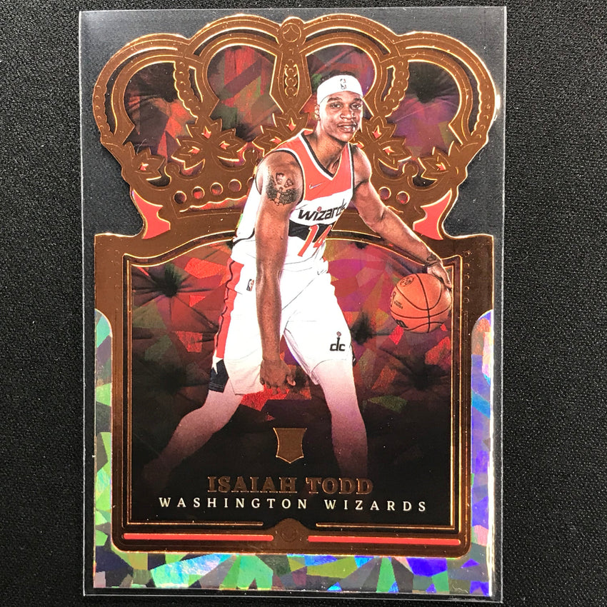 2021-22 Crown Royale ISAIAH TODD Rookie Crystal Bronze #47
