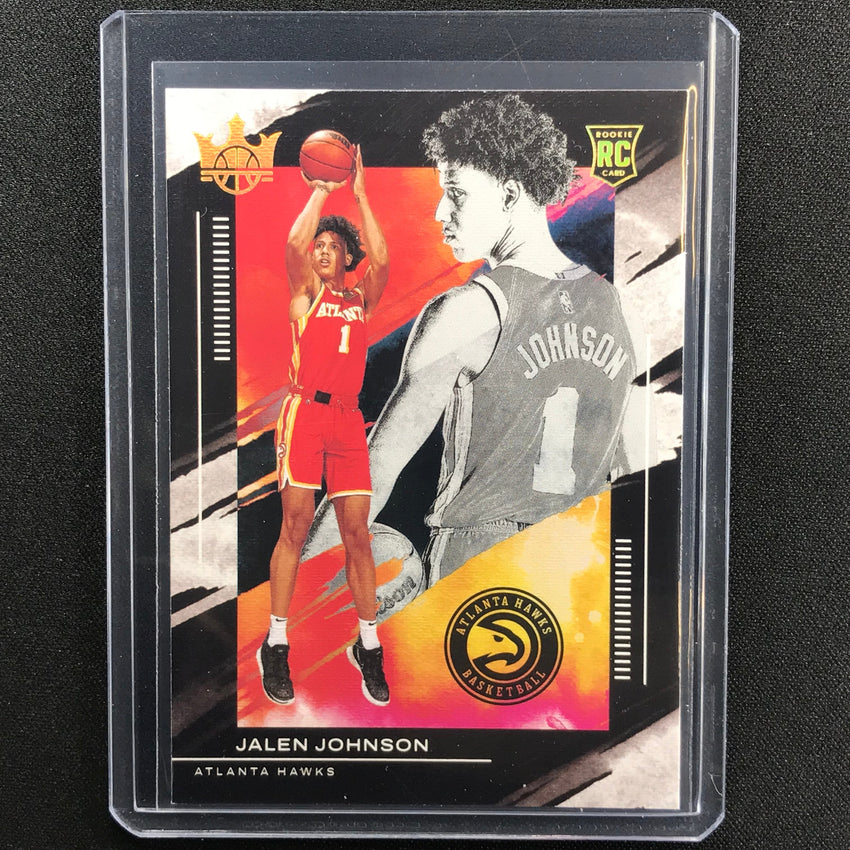 2021-22 Court Kings Jalen Johnson Rookies Iii No 151