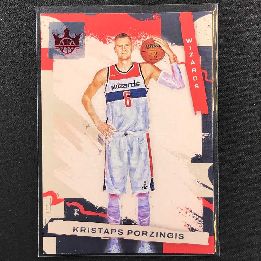 2021-22 Court Kings Kristaps Porzingis Ruby 35/149