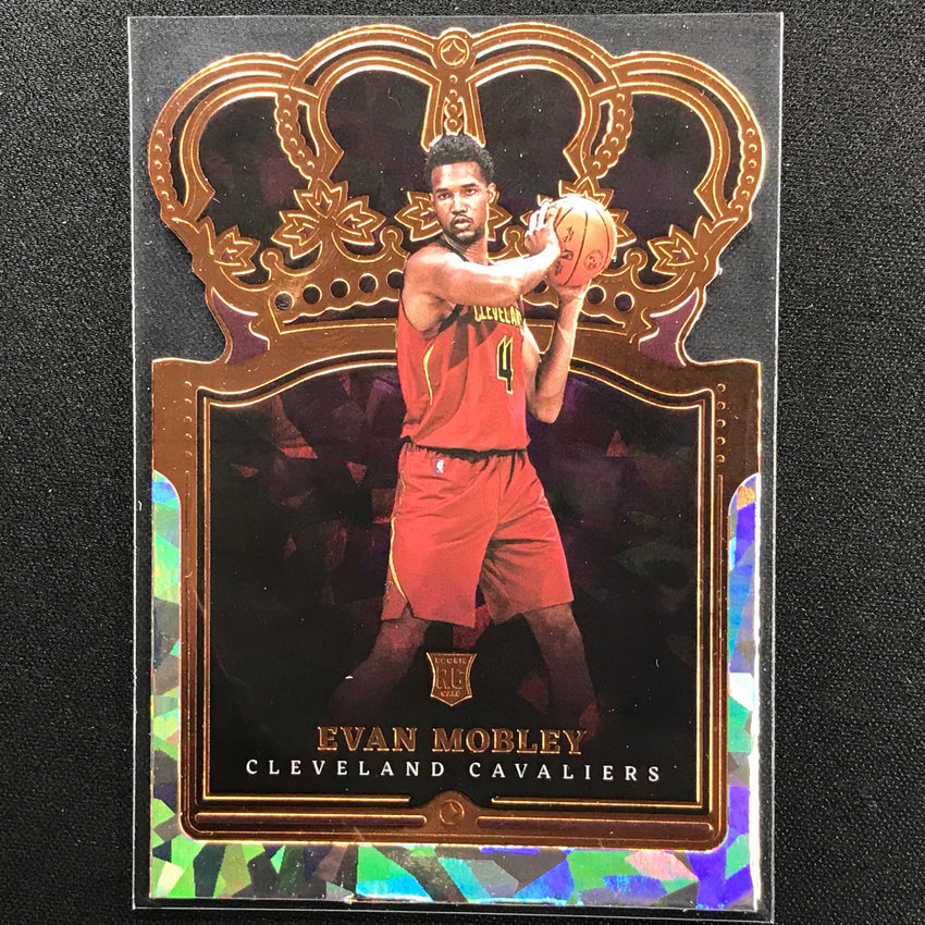 2021-22 Crown Royale EVAN MOBLEY Rookie Crystal Bronze #89