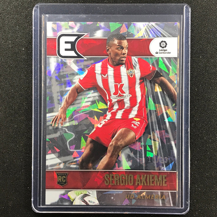 2022-23 Chronicles La Liga Sergio Akieme Essentials Rookie Cracked Ice 10/23