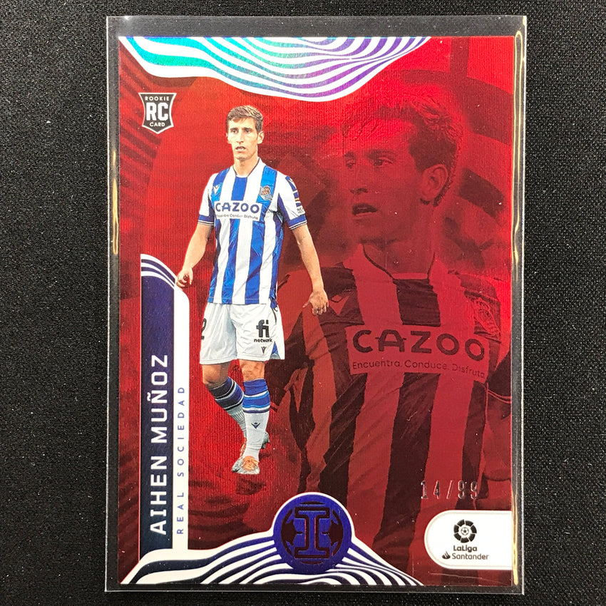 2022-23 Chronicles La Liga Aihen Munoz Illusions Rookie Red 14/99