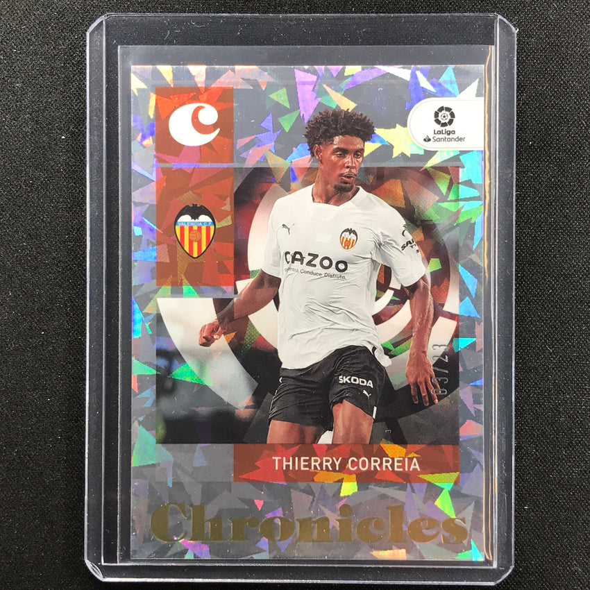 2022-23 Chronicles La Liga Thierry Correia Base Set Chronicles Cracked Ice 3/23