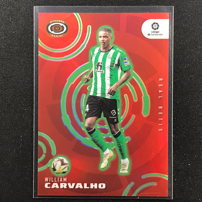 2022-23 Chronicles La Liga William Carvalho Dynagon Red 25/99