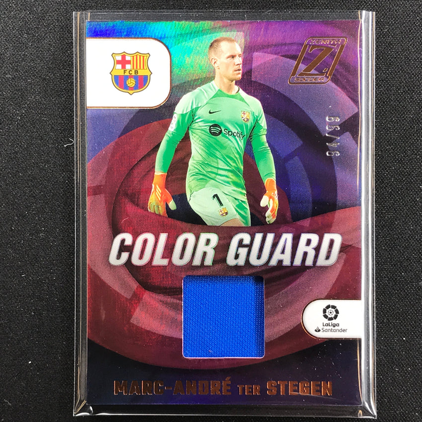 2022-23 Chronicles La Liga Marc-andre Ter Stegen Zenith Color Guard Relic 94/99