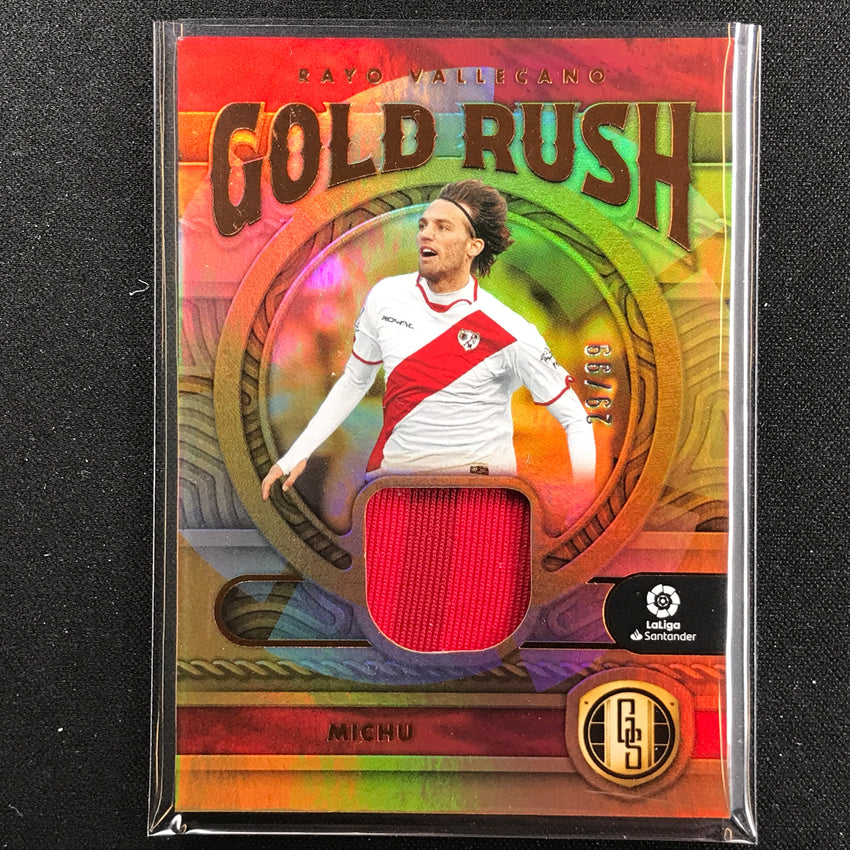 2022-23 Chronicles La Liga Michu Gold Standard Gold Rush Jersey Bronze 29/99