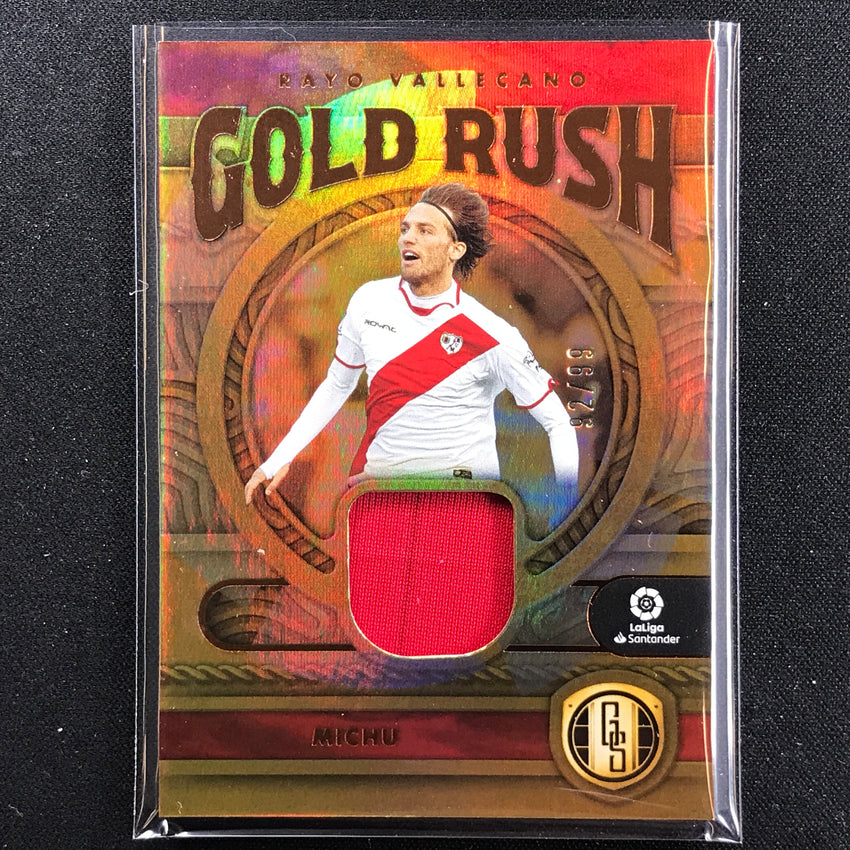 2022-23 Chronicles La Liga Michu Gold Standard Gold Rush Jersey Bronze 92/99