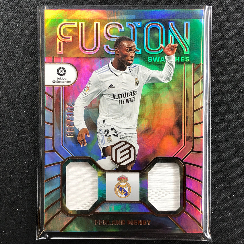 2022-23 Chronicles La Liga Ferland Mendy Elements Fusion Swatches Relic 296/299