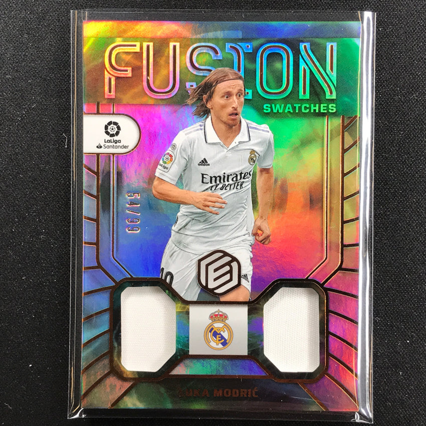 2022-23 Chronicles La Liga Luka Modric Elements Fusion Swatches Relic 54/99