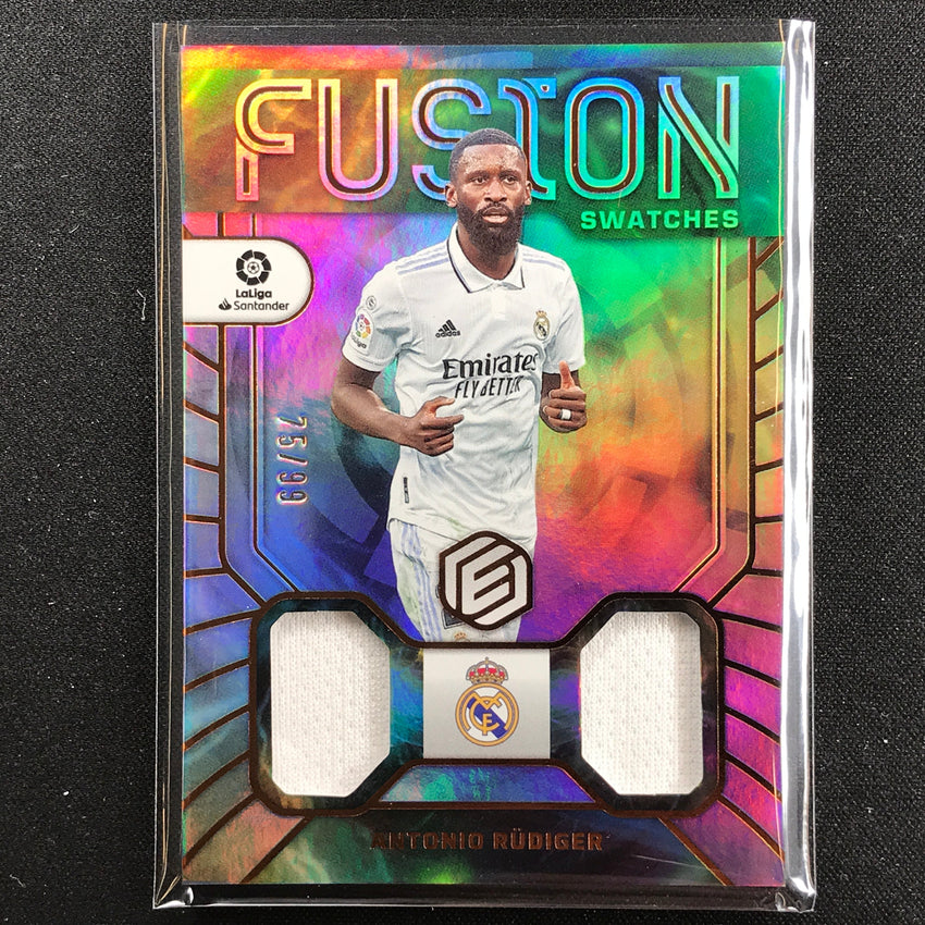 2022-23 Chronicles La Liga Antonio Rudiger Elements Fusion Swatches Relic 75/99