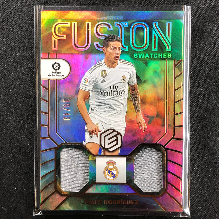 2022-23 Chronicles La Liga James Rodriguez Elements Fusion Swatches Relic 19/49