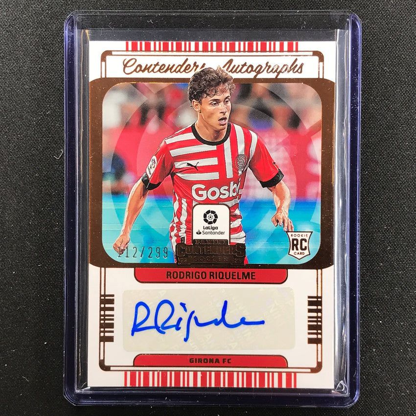 2022-23 Chronicles La Liga Rodrigo Riquelme Contenders Rookie Auto 112/299