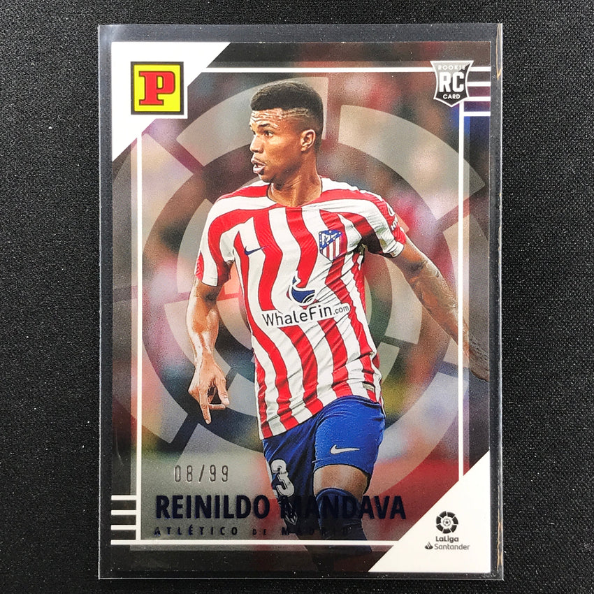 2022-23 Chronicles La Liga Reinildo Mandava Base Set Panini Rookie Blue 8/99