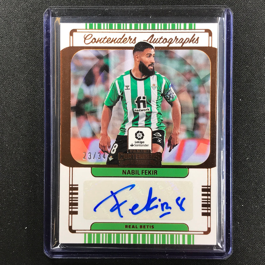 2022-23 Chronicles La Liga Nabil Fekir Contenders Auto Bronze 23/34