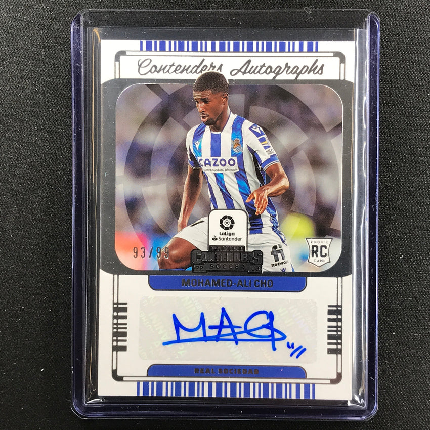 2022-23 Chronicles La Liga Mohamed-ali Cho Contenders Rookie Auto Silver 93/99