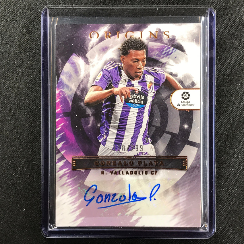 2022-23 Chronicles La Liga Gonzalo Plata Origins Auto Bronze 178/299