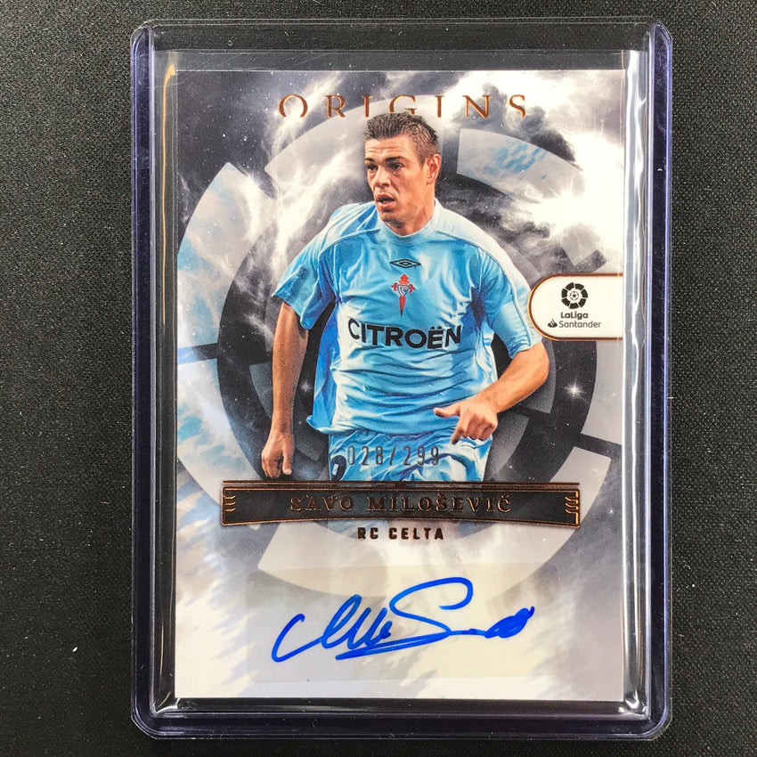 2022-23 Chronicles La Liga Savo Milosevic Origins Auto Bronze 28/299