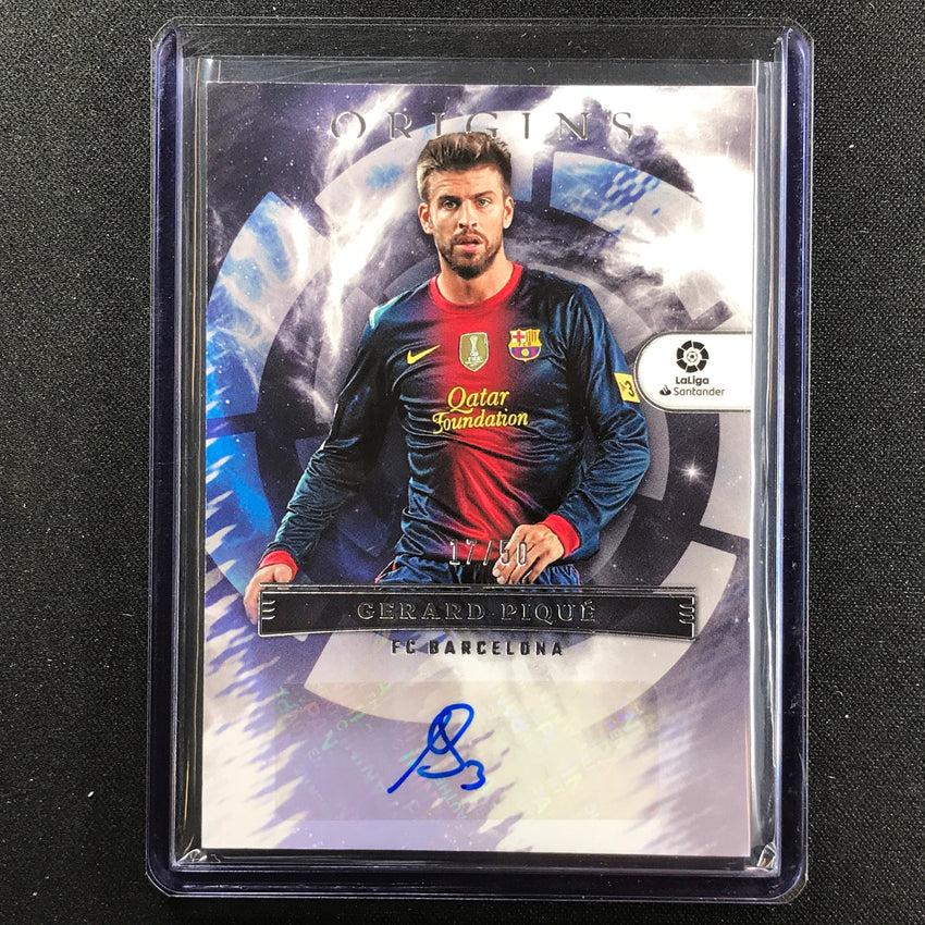 2022-23 Chronicles La Liga Gerard Pique Origins Auto Silver 17/50