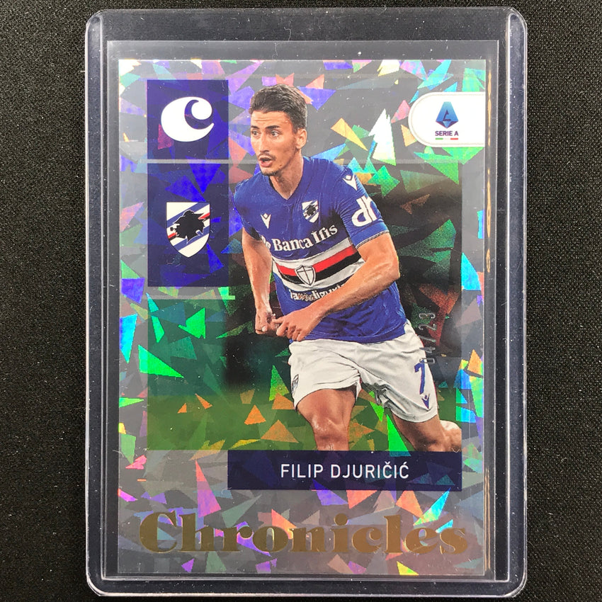 2022-23 Chronicles Serie A Filip Djuricic Base Set Chronicles Cracked Ice 4/23