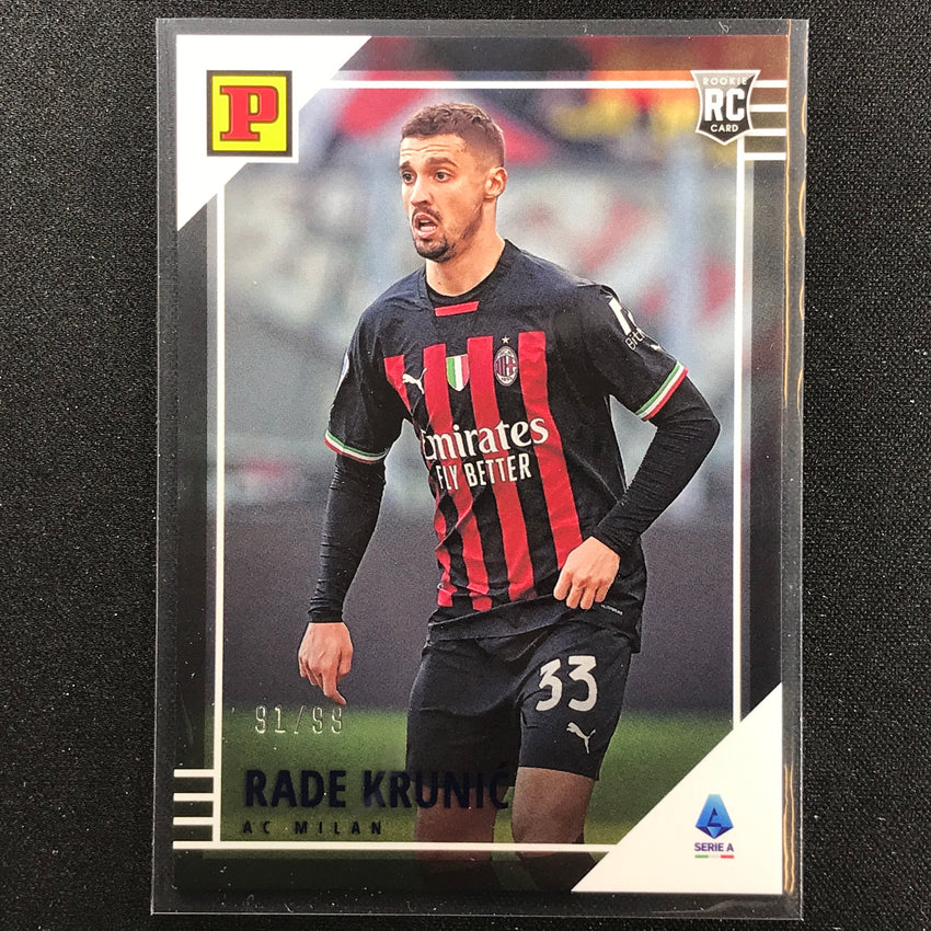 2022-23 Chronicles Serie A Rade Krunic Base Set Panini Rookie Blue 91/99