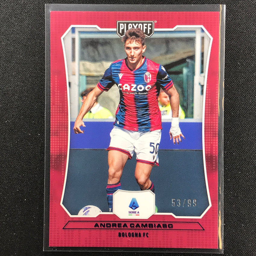 2022-23 Chronicles Serie A Andrea Cambiaso Playoff Blue 53/99
