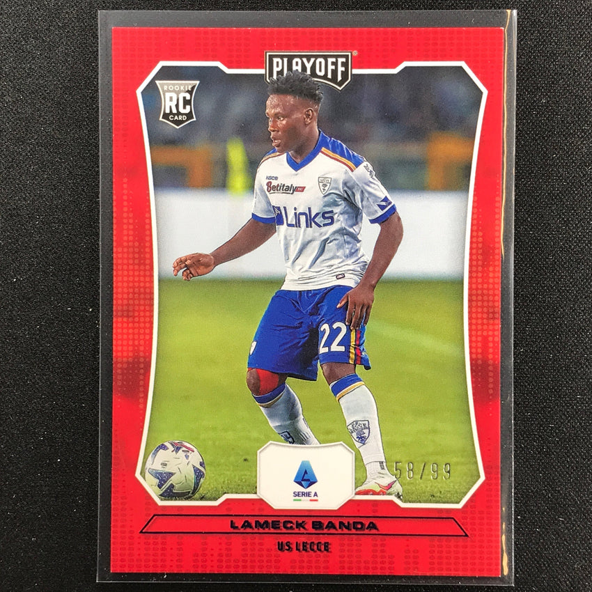 2022-23 Chronicles Serie A Lameck Banda Playoff Rookie Blue 58/99