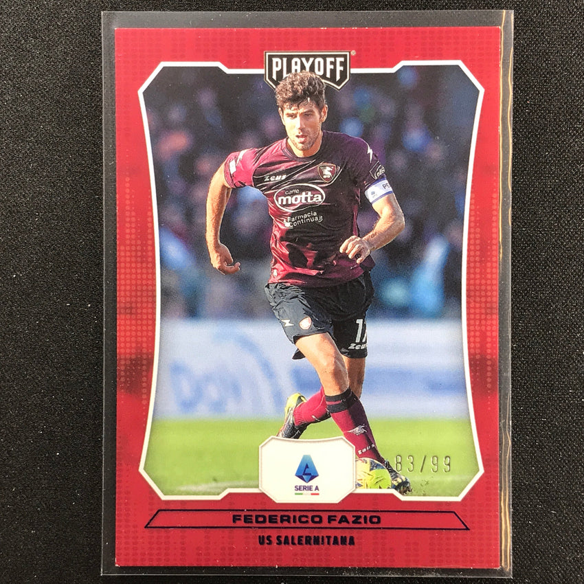 2022-23 Chronicles Serie A Federico Fazio Playoff Blue 83/99