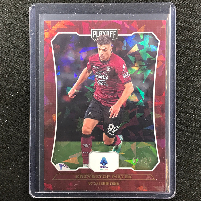2022-23 Chronicles Serie A Krzysztof Piatek Playoff Cracked Ice 3/23