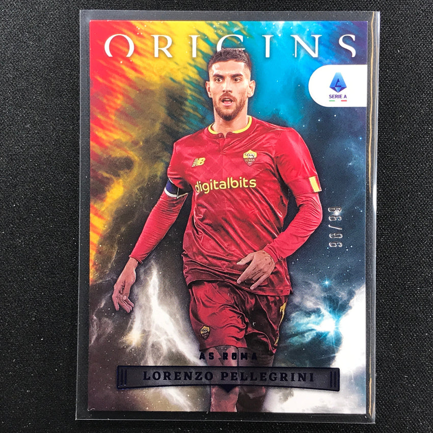 2022-23 Chronicles Serie A Lorenzo Pellegrini Origins Blue 98/99